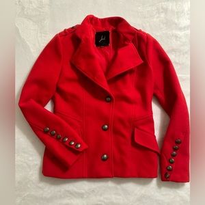 Jack by BB Dakota women’s small red military pea coat. Excellent condition